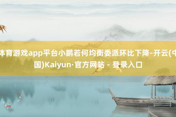 体育游戏app平台小鹏若何均衡委派环比下降-开云(中国)Kaiyun·官方网站 - 登录入口