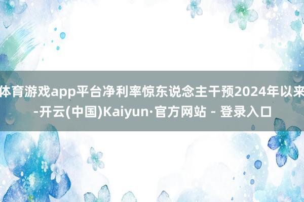 体育游戏app平台净利率惊东说念主干预2024年以来-开云(中国)Kaiyun·官方网站 - 登录入口